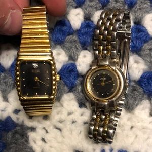 Guess Japan Movt and Bill Blass Watch